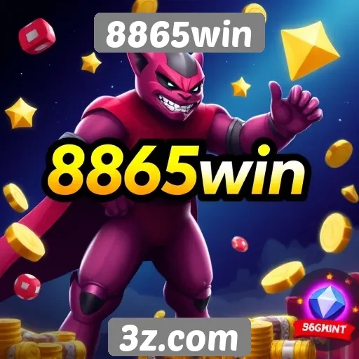 Variedade de jogos disponíveis no 8865win